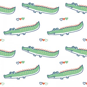 动物鳄鱼图形爱心 动物鳄鱼图形爱心