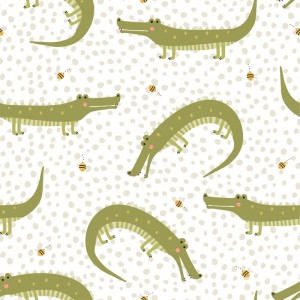 动物鳄鱼昆虫蜜蜂图形波点 动物鳄鱼昆虫蜜蜂图形波点