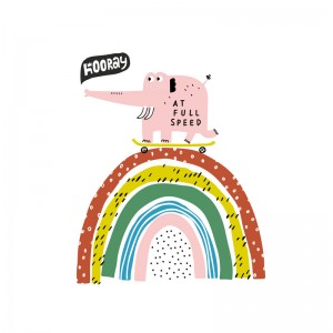 自然彩虹动物大象 自然彩虹动物大象