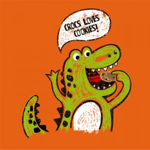 文字图文结合动物鳄鱼 文字图文结合动物鳄鱼