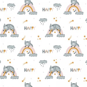 动物猫自然彩虹 动物猫自然彩虹